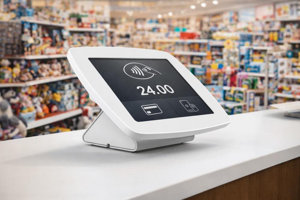 Support tablette POS pour caisse et point de vente