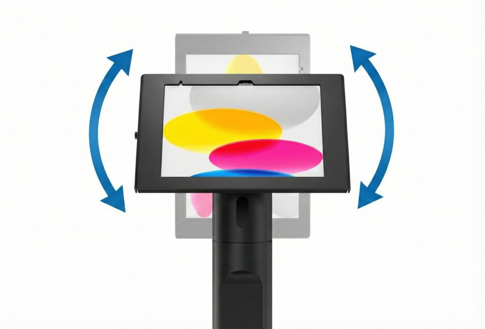 Support tablette avec orientation portrait et paysage