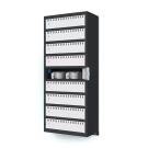 Lockeel wand laadlocker met 9 compartimenten - sleutelslot