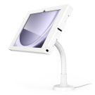 Compulocks Flex Apex support fixe sur table pour Samsung Galaxy Tab A9+ - blanc