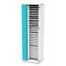 Zioxi OnView laptop oplaadkast (hoog) voor 32 laptops - digitaal codeslot