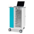 Zioxi ordinateur portable chariot de recharge pour 16 ordinateurs portables - serrure à clé