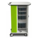 Zioxi iPad chariot de recharge pour 20 iPads jusqu'à 11 pouces - serrure à code numérique
