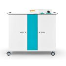 Zioxi LEGO Science chariot de recharge USB-C (2 stations de charge) pour 8 kits LEGO Science - serrure à code numérique