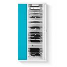 Zioxi armoire murale USB-C pour iPad Mini incl. câbles USB-C pour 20 iPad Mini - serrure RFID