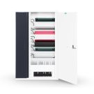 Zioxi Armoire murale USB-C pour iPad et Apple Pencil Lightning pour 10 iPads - serrure à clé
