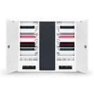 Zioxi iPad et Pencil USB-C armoire murale USB-C incl. câbles USB-C pour 20 iPads - serrure RFID