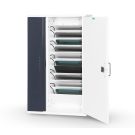 Zioxi OnView tablet USB-C wandkast voor 10 tablets - sleutelslot