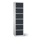 Lockeel accu laadlocker met 6 compartimenten - sleutelslot