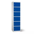 Lockeel batterie casier de chargement avec 6 compartiments - serrure à clé