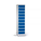 Lockeel ordinateur portable casier de chargement avec 10 compartiments - serrure à clé