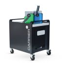 Chariot de recharge LocknCharge avec paniers Carrier 40 pour 40 appareils jusqu’à 13 pouces