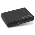 Torvik OLH-10 250W hub de charge USB-C 10 ports - noir