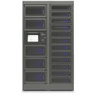 Power Technologies PT-PRO-17 Modulaire casier de chargement avec interface utilisateur & commandes – 5 grands & 12 petits compartiments