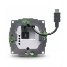 sCharge USB-A alimentation encastrable 12W avec câble micro-USB