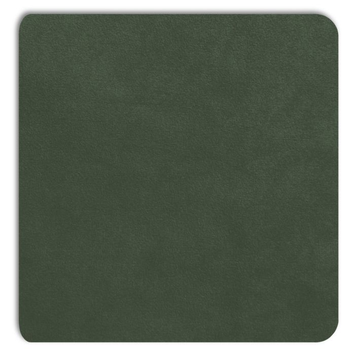 Vue détaillée du panneau d'incrustation Displine Alcantara® vert émeraude pour la série Wall Home 2.0, avec une texture douce.