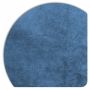 Vue détaillée du panneau d'incrustation Displine Alcantara® en cobalt avec une texture douce et des coins arrondis.