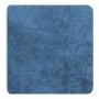 Vue détaillée du panneau d'incrustation Displine Alcantara® de couleur cobalt, avec une finition douce et riche en texture.