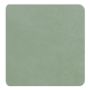 Vue détaillée du panneau d'incrustation Displine Alcantara® de couleur menthe avec une texture douce.