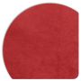 Vue détaillée du panneau d'incrustation Displine Alcantara® rouge avec une texture douce et des coins arrondis.