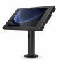 Vue latérale du support de table Compulocks Rise pour Samsung Galaxy Tab S10 Lite, avec une tablette inclinée.