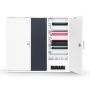 Zioxi OnView iPad & USB-C pencil armoire murale USB-C incl. câbles USB-C pour 20 iPads - serrure à clé
