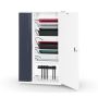 Zioxi OnView iPad & USB-C pencil armoire murale USB-C pour 10 iPads - serrure à clé