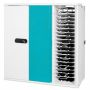 Armoire de chargement USB-C ouverte pour smartphone Zioxi avec compartiments de chargement visibles et verrou RFID