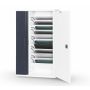 Zioxi tablet USB-C wandkast incl. USB-C kabels voor 10 tablets - digitaal codeslot