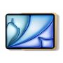 Vue de dessus du support mural Displine Dame Wall Home 2.0 avec iPad Air 10,9 pouces, visible dans une finition dorée.
