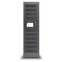 Vue de face du casier de chargement modulaire Power Technologies PT-PRO-10 avec 10 compartiments et écran de contrôle.