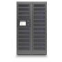 Vue de face du casier de chargement modulaire Power Technologies PT-PRO-22 avec 22 compartiments et écran de contrôle.