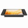 Vue latérale du support de table Smart Things sDock Fix pour Samsung Galaxy Tab S10+, avec la tablette en position paysage.