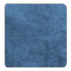 Vue détaillée du panneau d'incrustation Displine Alcantara® de couleur cobalt, avec une finition douce et riche en texture.