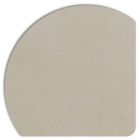Vue détaillée du panneau d'incrustation Displine Alcantara® de couleur naturelle avec coins arrondis.