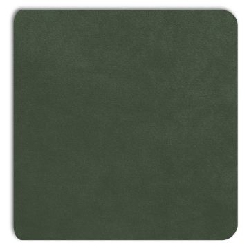 Vue détaillée du panneau d'incrustation Displine Alcantara® vert émeraude pour la série Wall Home 2.0, avec une texture douce et luxueuse.