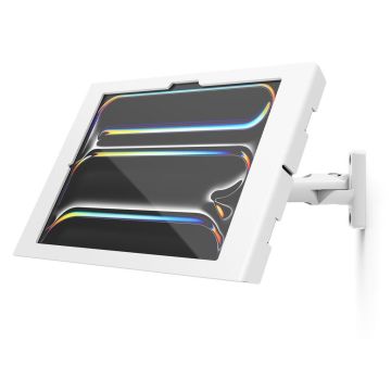 Compulocks Support mural Swing Apex pour iPad Pro 13 pouces (2025) - blanc