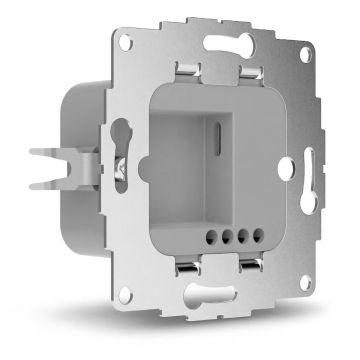 Vue détaillée de l'alimentation intégrée Smarter Living ChargeUP USB-C 20 W avec supports de montage et points de connexion visibles.