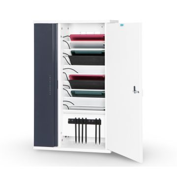 Zioxi iPad & stylet USB-C Armoire murale USB-C pour 10 iPads - serrure à code numérique