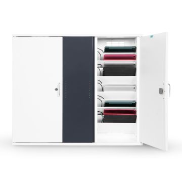 Zioxi Armoire murale OnView USB-C pour 20 tablettes - serrure à clé